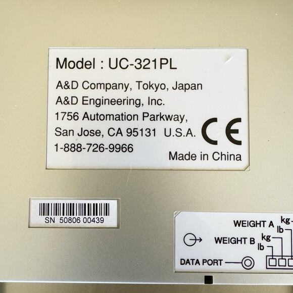 A&D Medical UC-321PL Precision Personal Health Scale Tested Footed 4 Carpet - Picture 3 of 5